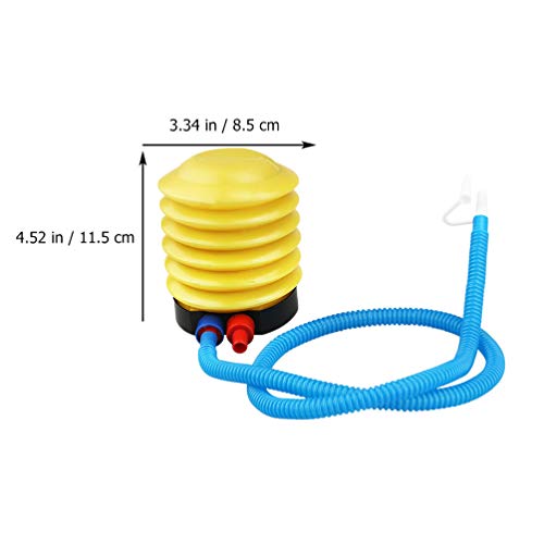 EXCEART 4Pcs Bomba de PÃ© Fole PÃ© Bomba Manual de Bomba de Ar para Cama InflÃ¡vel Brinquedos de Nat