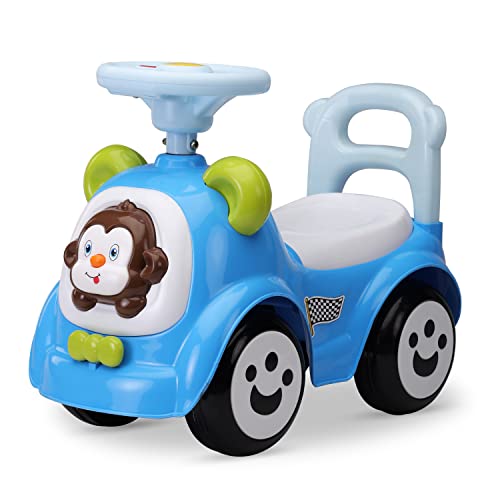 LuvLap Sunny Ride On & Car For Kids With Music & Horn Steering, Push Car For Baby With Backrest, Safety Guard, Under Seat Storage & Big Wheels, Ride On For Rs. 998 @ 44 %