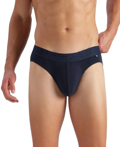 Image of Jockey US59 Men Super Combed Cotton Elastane Stretch Solid Brief