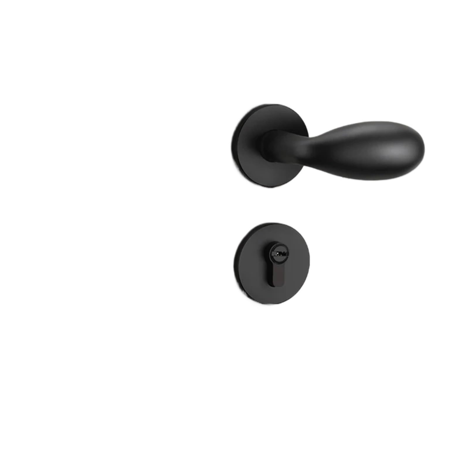 Sxolcoufoh 2 Indoor Wooden Door Split Room Handle Lock 1Pcs(2)