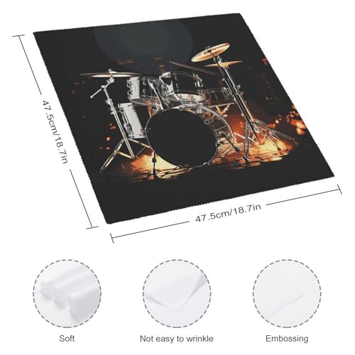 Servilletas de Tela Drummer 2 Piezas miniatura 2