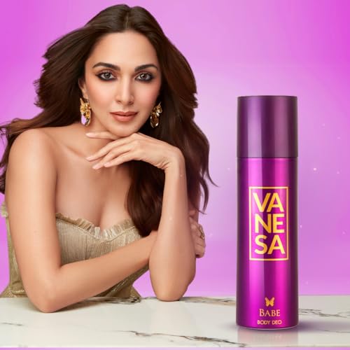 Image of VANESA Babe & Shero Body Deo - 150ML Each (Pack of 2) | Long Lasting Deodorant Spray for Women