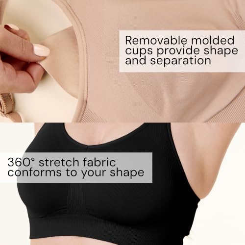 Image of Bravado Designs Everyday Bras for Women, Sculpt Full Coverage, Supportive T-Shirt Bra, Smoothing Seamless Stretch Wirefree