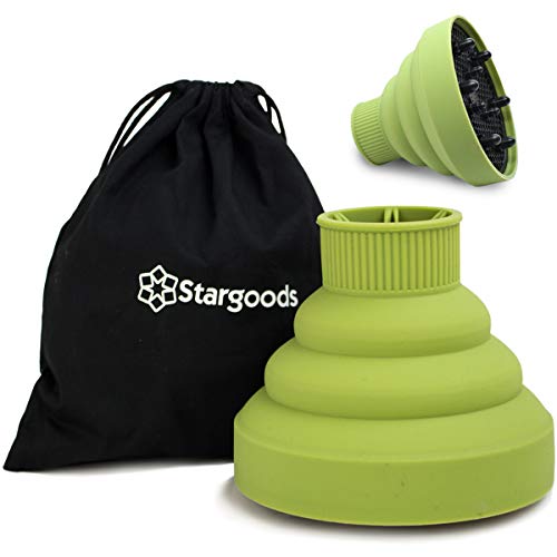 Stargoods Silicone Hair Dryer Diffuser, Green