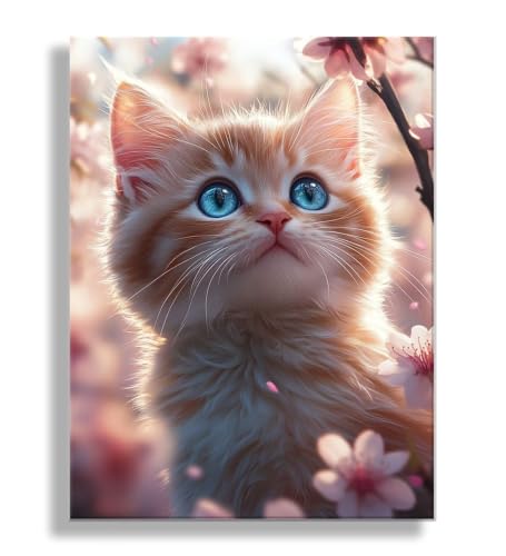 Activité manuelle adulte kit de peinture chat idée cadeau DIY