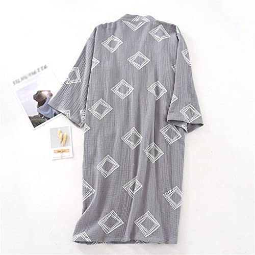 Peignoirs pour pyjama en coton fin respirant taille XL col en V maison