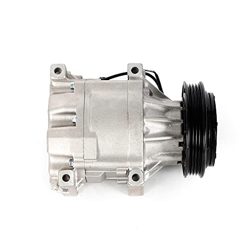 AC Compressor & A/C Clutch For Toyota Echo 2000 2001 2002 2003 2004 20051.5 L CO 11063AC, Stable Air Compressor With Clutch Kit, High Performance A/C Compressor Perfect Fit For Original Car