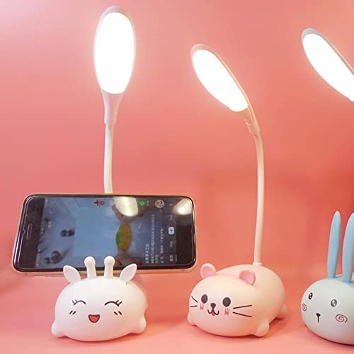 Led Desk Lamp For Kids, Mini Cat Usb Lamp For Studying Reading, Cute Kawaii Desk Lamp With Usb Charging Port, Cartoon Animal Foldable Table Lamp For Teen Girls Bedroom #TOP4