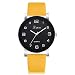 Produktbild Damen Armbanduhr Analog Quarz Edelstahl mit Leder Classic Mode Armband Sport Zifferblatt 2019 Neueste LEEDY