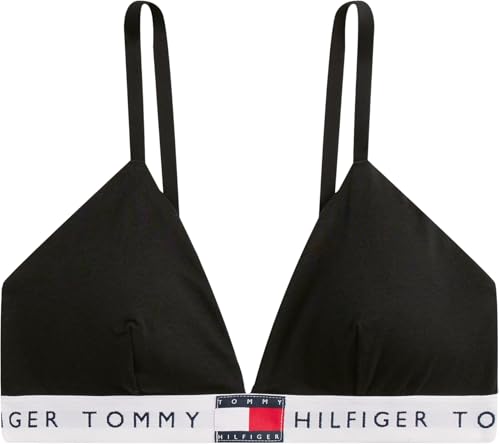 Sujetador Tommy Hilfiger triangular de algodón con logotipo 5