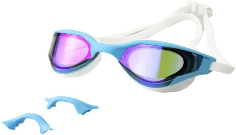 Electroplated Swimming Goggles Silicone Waterproof Anti-fog Professional
