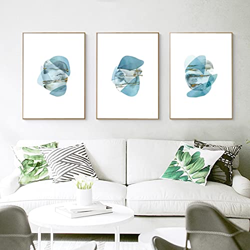 Affiches abstraites scandinaves pour créer un salon moderne chic