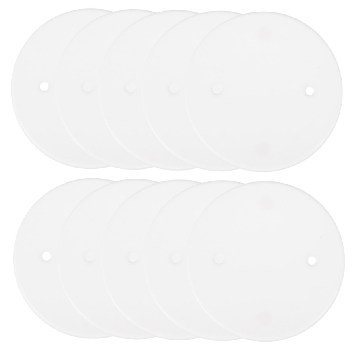 Fils électriques apparents ? Cache plafond octogonal blanc de recouvrement rapide - 8