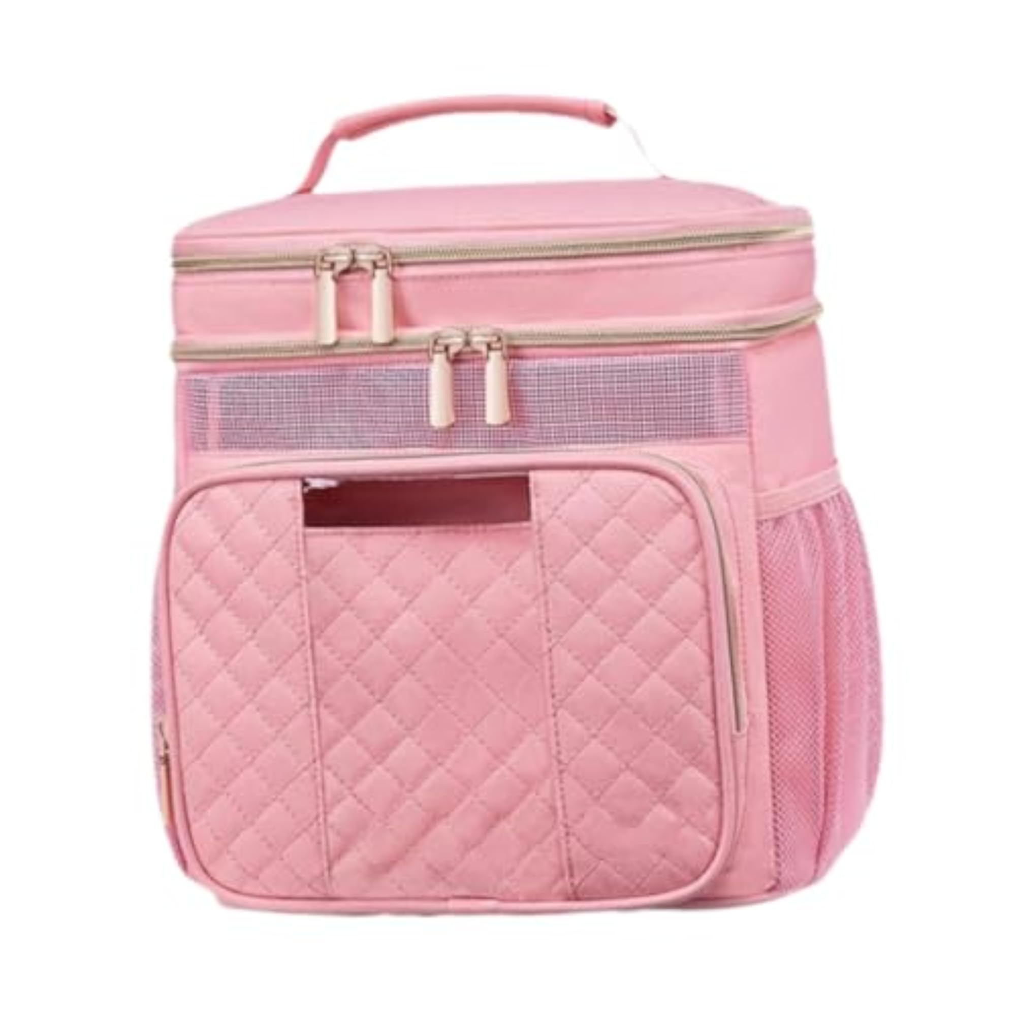 Hanging Toiletry Bag Organizer for Travel, Pink