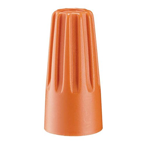 Gardner Bender 12-003BX WireGard Screw-On Wire Connectors, 22-14 AWG, Electrical Wire Nut, 58,000 Bulk pk, Orange
