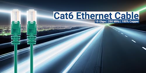 Cable de Red Intellinet Slim Cat6 Patch Cord 14ft 10 Pack miniatura 2