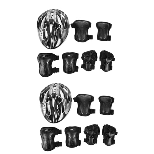 Casque et protections adulte pour skateboard vélo et sorties extérieures