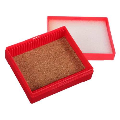 Ciieeo Piece Microscope Slide Boxes Versatile Specimen Storage Easy Access Slide Organizer Laboratory Cabinet Storage Holder