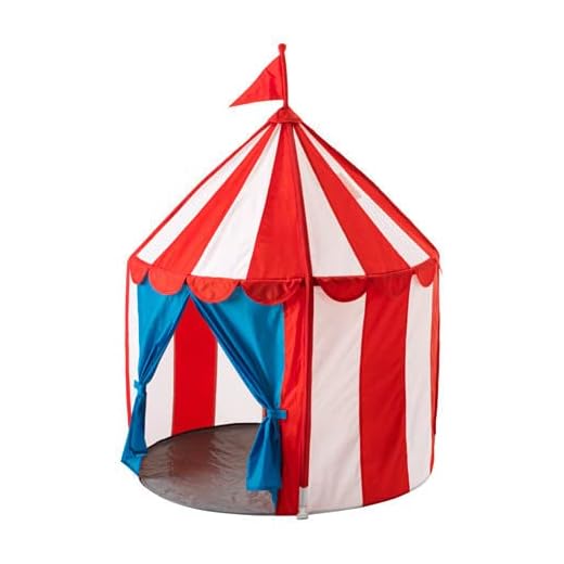 Ikea Cirkustalt 724165100589 - Tienda de campaña infantil, multicolor