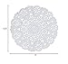 Royal Consumer Medallion Lace Round Paper Doilies, 10-Inch, Pack of 12 (B23005), White