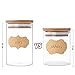 Tarro de Vidrio de Almacenamiento 10 PCS, 250ml Tarros de Cristal para...