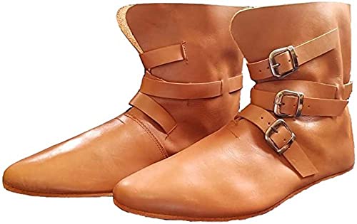 Image of AnNafi Meieval Leather Boots
