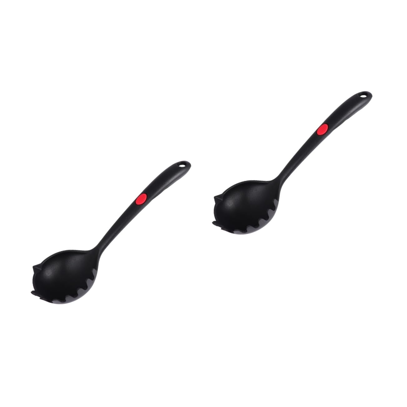 Alipis 2 Pz utensili da cucina set cucina attrezzi cucina cucchiai di silicone cucchiaio per servire gli spaghetti utensile in silicone gadget da cucina pentole anti-aderente server suite