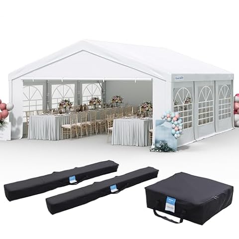 Zupapa/Quictent/Jostyle Quictent Premium 20x20 Reinforced Heavy Duty Party Tent with 3 Storage Bags — $539.99 (10% off)