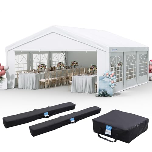 Tent For Parties Carport Bbq With Removable Sidewall Windows