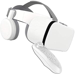 VR-headsets VR-bril Virtual Reality-headset Bluetooth-controller voor iPhone 11 / Pro/X/Xs/Max/XR / 8P / 7P voor Samsung…