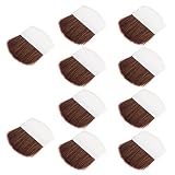Lurrose 10piezas Pinceles Pintura Resistente Al Desgaste para Dibujo Portátil Acuarela Pequeña Artista Suministros De Dibujo