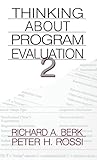 Thinking about Program Evaluation