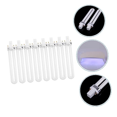 FOMIYES 24 Peças U Tubo De Fototerapia De Beleza Gel De Luz Arte De Substituição Em Forma De U LED P