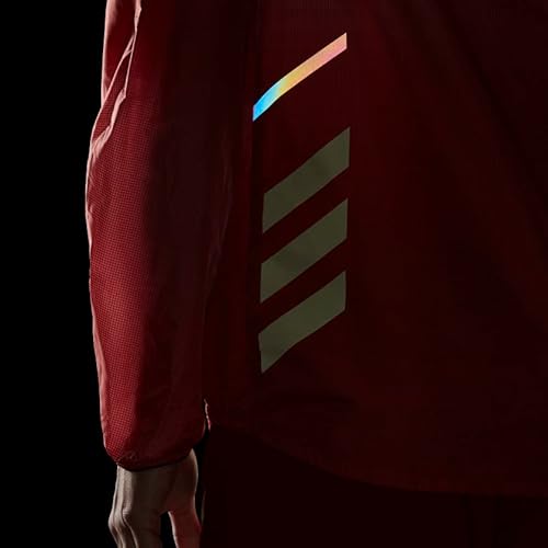 Adidas Men's Regular Agravic Windweave Windbreaker, Altered Amber, Large #TOP5