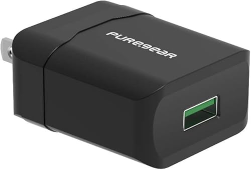 Miniatura 5 de PureGear, Almohadilla de carga inalámbrica rápida con certificación Qi de 15 W para Galaxy S21, S20, S10, S9, S8, Note 20, 10. iPhone 12, 12Pro, 12