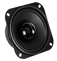 Impedance: 4 Ohms, Frequency Response: 100 Hz - 18 kHz, Sensitivity: 82 dB Cone: Polypropylene, Voice Coil: 1 Inch Aluminum Surround: Foam, Basket: Stamped Dimensions: Depth 4.1” x Width 4.1” x Height 1.8”, Weight Per Pair: 1 Lbs. 3 Year Platinum Onl...
