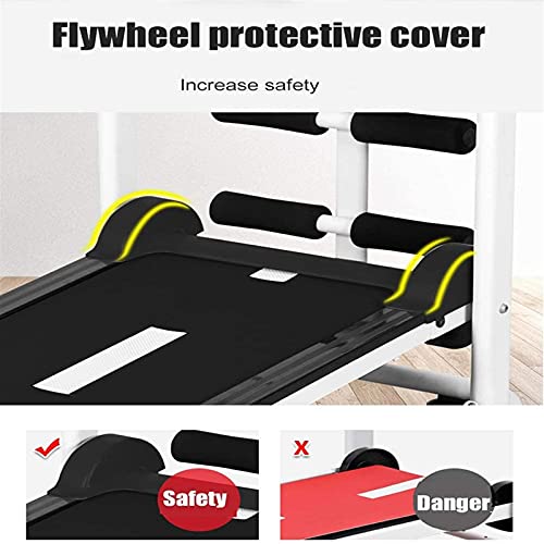 Image of Folding Treadmill Electric Motorized Running Machine 3 in 1 Multifunction Household Treadmill Jogging with Incline Fat Burning - Home Gym with LCD Monitor
