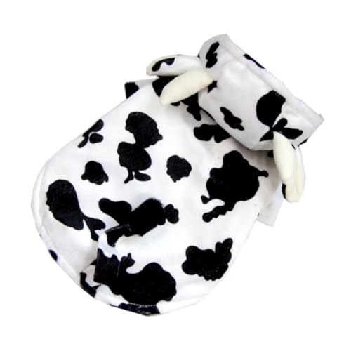 Disfraz para perro patrón vaca tamaño M