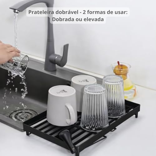 Prateleira Dobrável para Armário