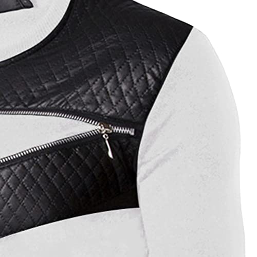 Sudadera casual con cremallera para hombre DGHM-JLMY miniatura 4
