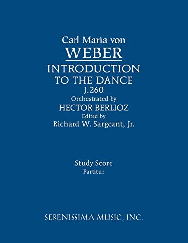 Invitation to the Dance, J.260: Study score