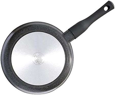 Aluminium Frying Pan, Induction, Removable Handle 24, 26, 28 cm 2 Non Stick Layers BIOL (Grey, 26 cm)
