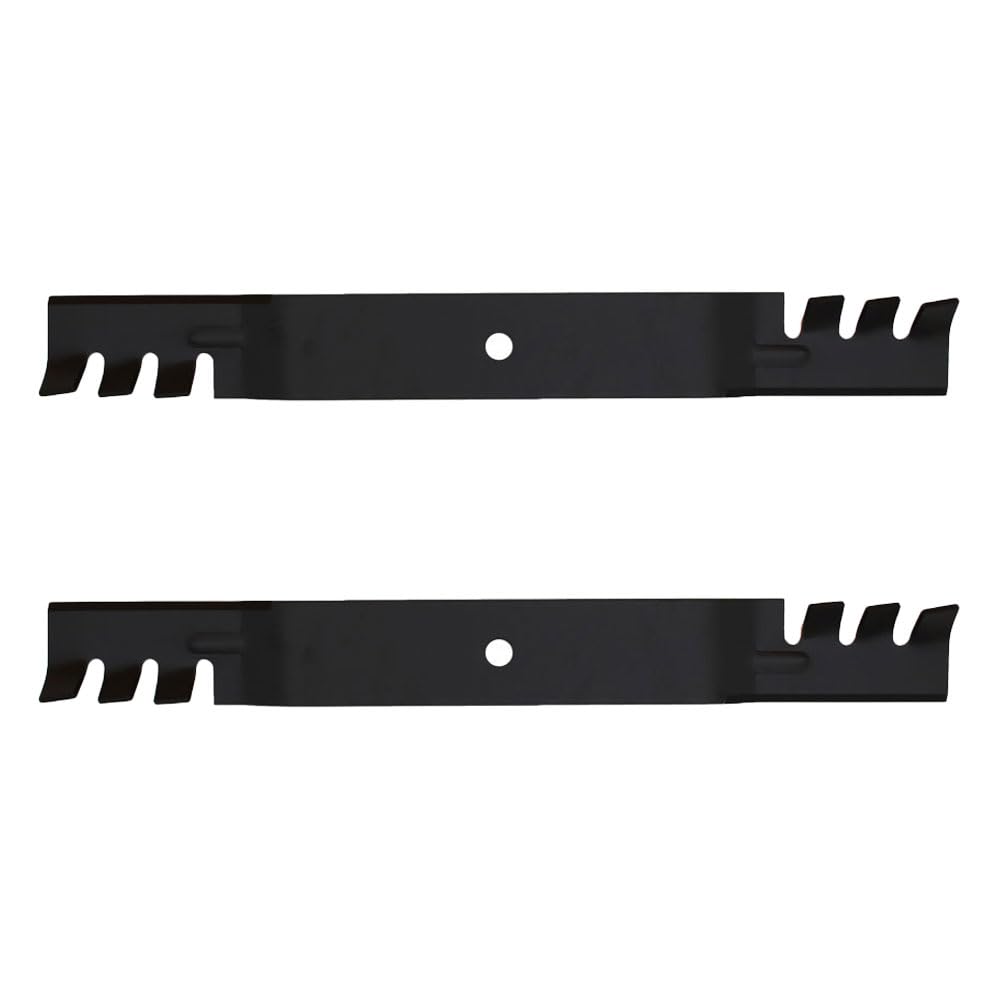 Amazon.com : (2) Toothed Mower Blades Fits Exmark Quest 42