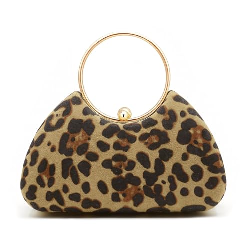 Image of Clutch Purse for Women, Evening Bag with Removable Chain Strap Elegant Handbag for Wedding /Prom /Cocktail /Party