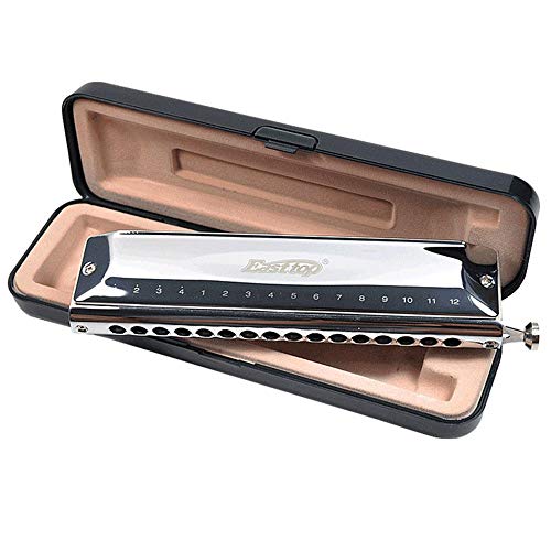 JINSUO GWTRY Easttop Chromatic Harmonica 16 Trous 64 Tone Bouche Organe Instrumentos Clé C Professionnelle Instruments… - Les Beatles, Paul McCartney, John Lennon, RIngo Starr, George Harrison JINSUO GWTRY Easttop Chromatic Harmonica 16 Trous 64 Tone Bouche Organe Instrumentos Clé C Professionnelle Instruments… – Image 3
