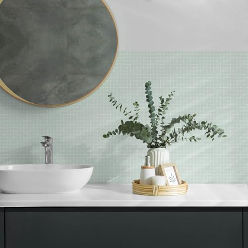 Paneles rectangulares 60x30 cocina impermeables con geometría de líneas diseño de suelo 4