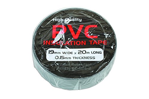 Connect Workshop Consumables 36892 Grey PVC Insulation Tape 19mm x 20m 1pc