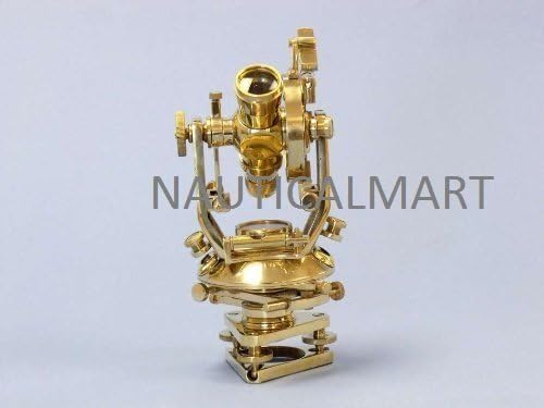 10" Nautical Solid Brass Theodolite by Nauticalmart