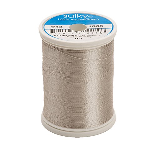 Hilo Rayon Sulky 850 yd Plata miniatura 1