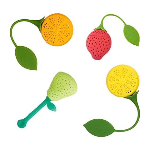 Naranqa Silicone Fruit Shape Tea Infusers Cover